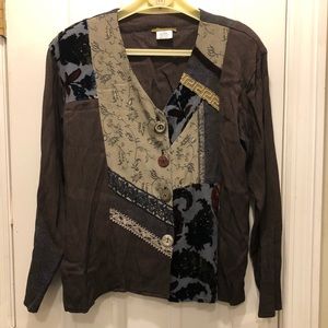 Mixed Media Vintage Spenser Alexis Jacket